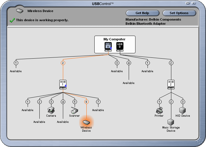 Adaptec USB Control